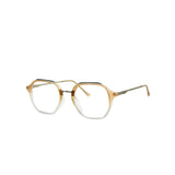 Verlin 62236 Geometric Eyeglass Frame – Dark Brown, supplied product view 2