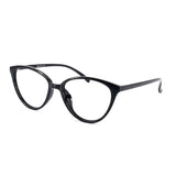 Verlin 3209 Cat-Eye Eyeglass Frame – Black, supplied product view 2