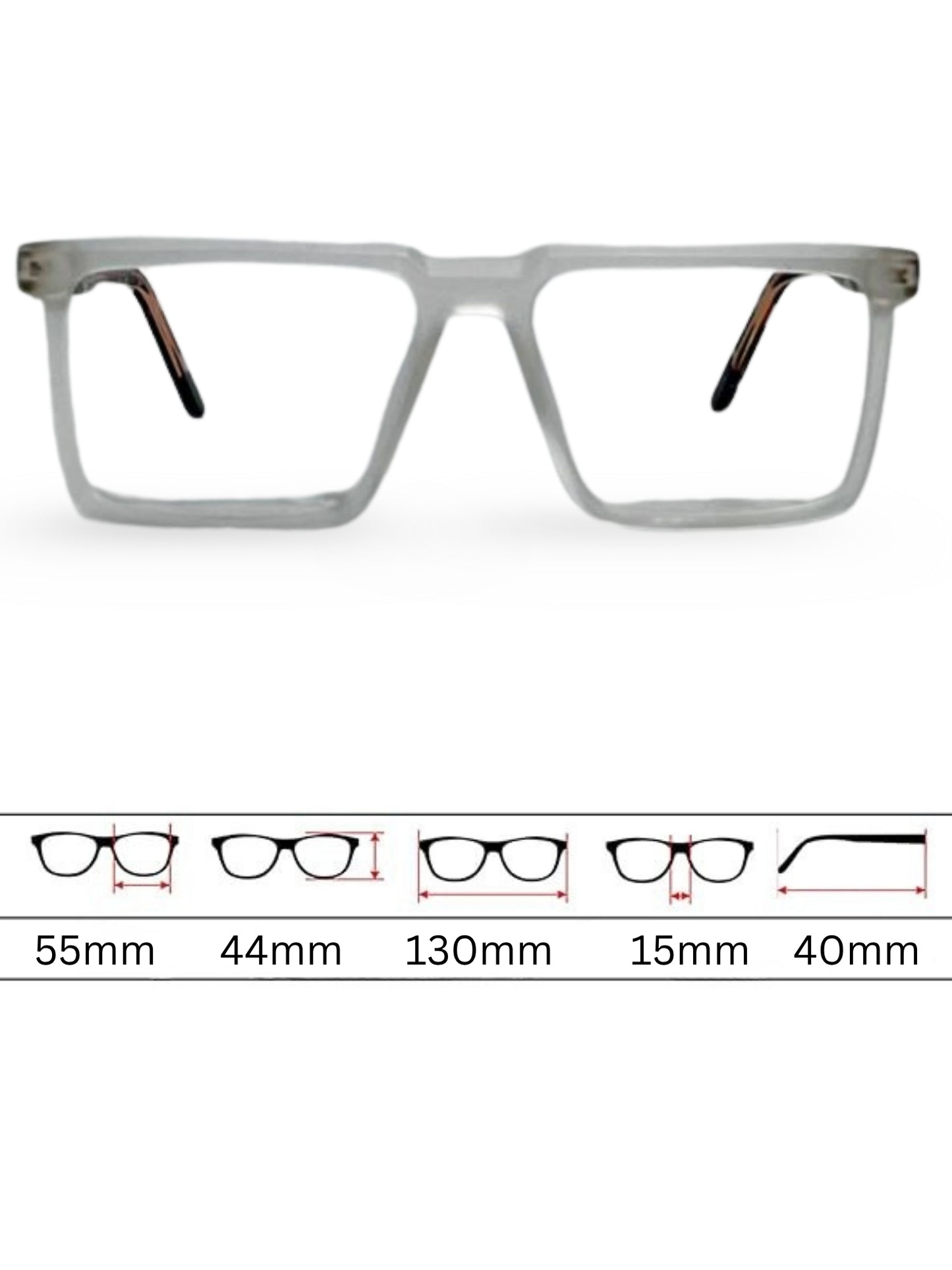 Sunglasses 3051 - White