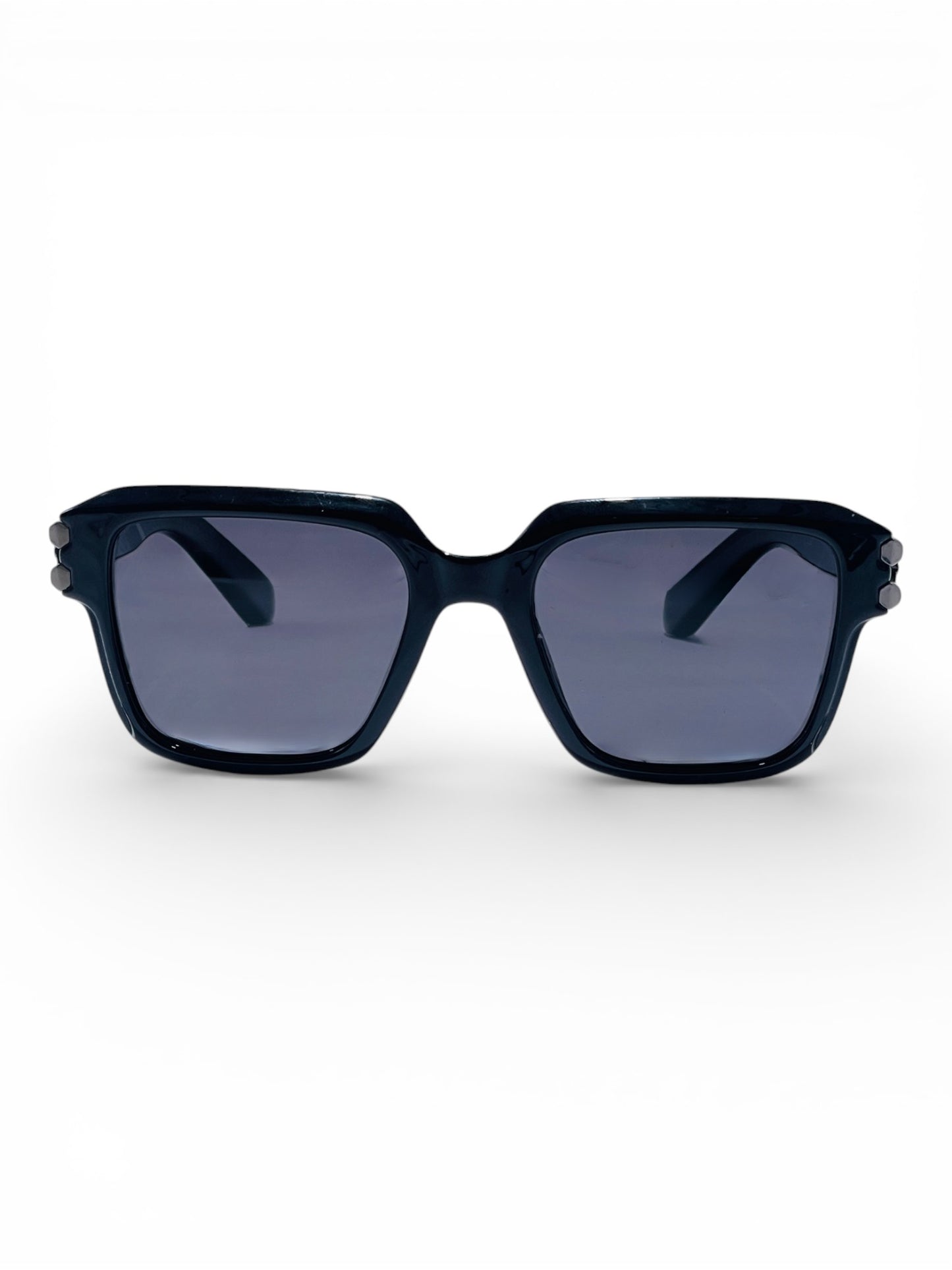 Verlin Wayfarer Sunglasses 82110 Black - Front View