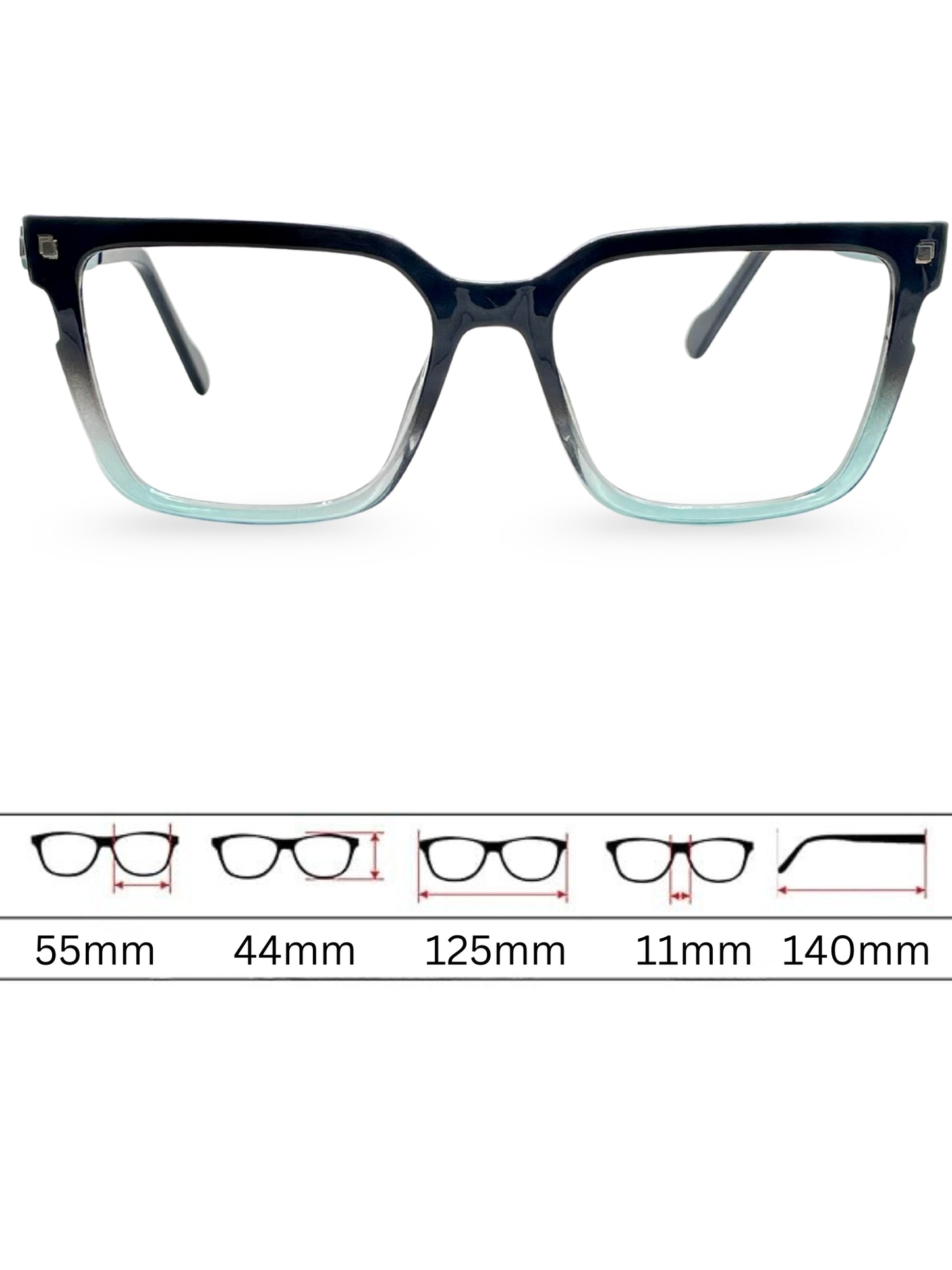 Eyewear 3061 - Gradient Blue