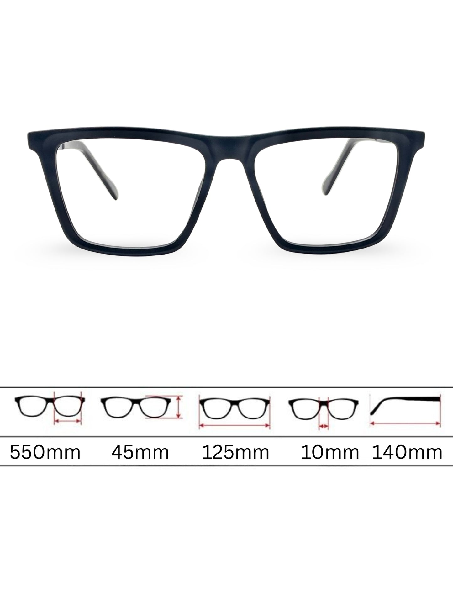 Eyewear 3068 - Matte Black