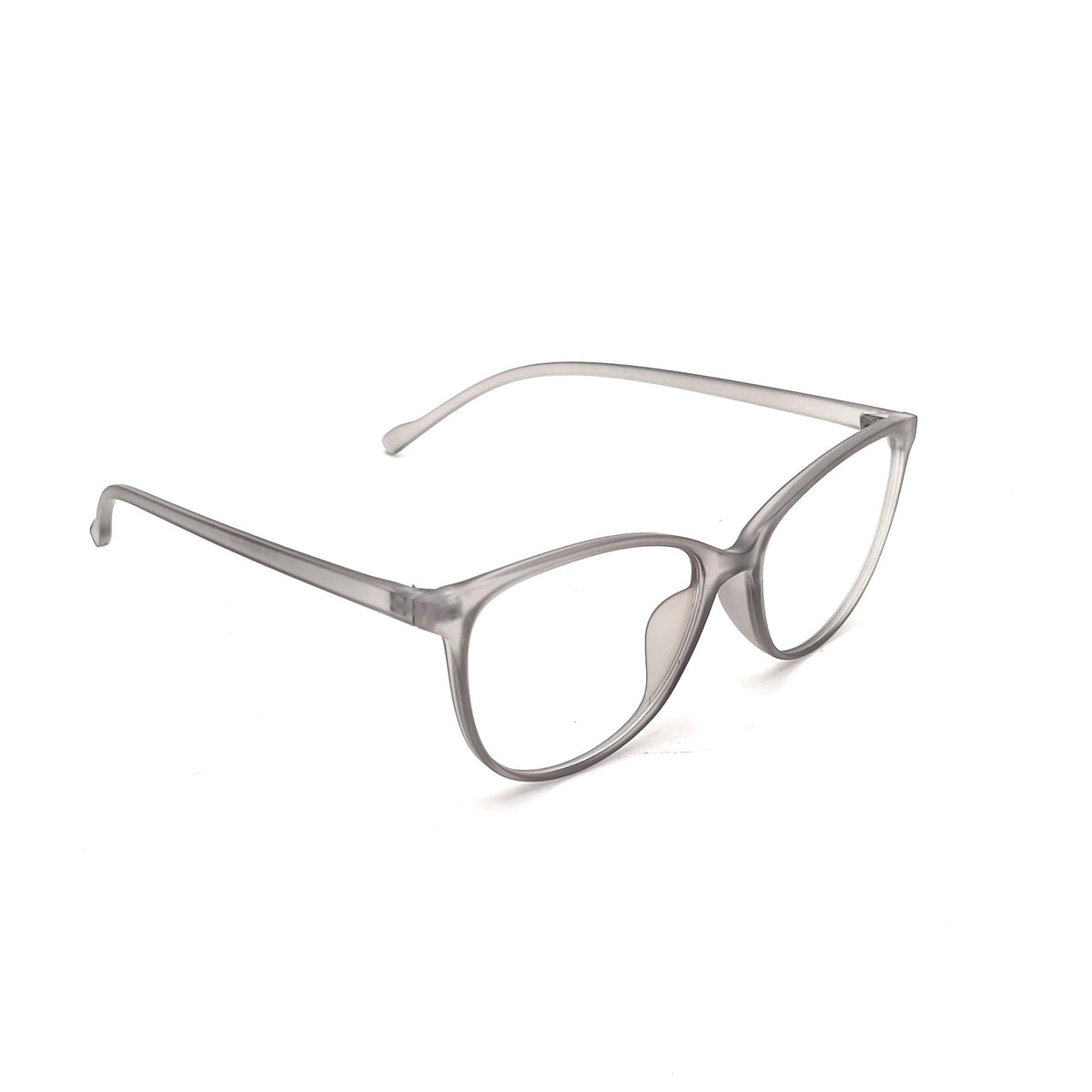 Verlin 3216 Cat-Eye Eyeglass Frame – Gray, supplied product view 2