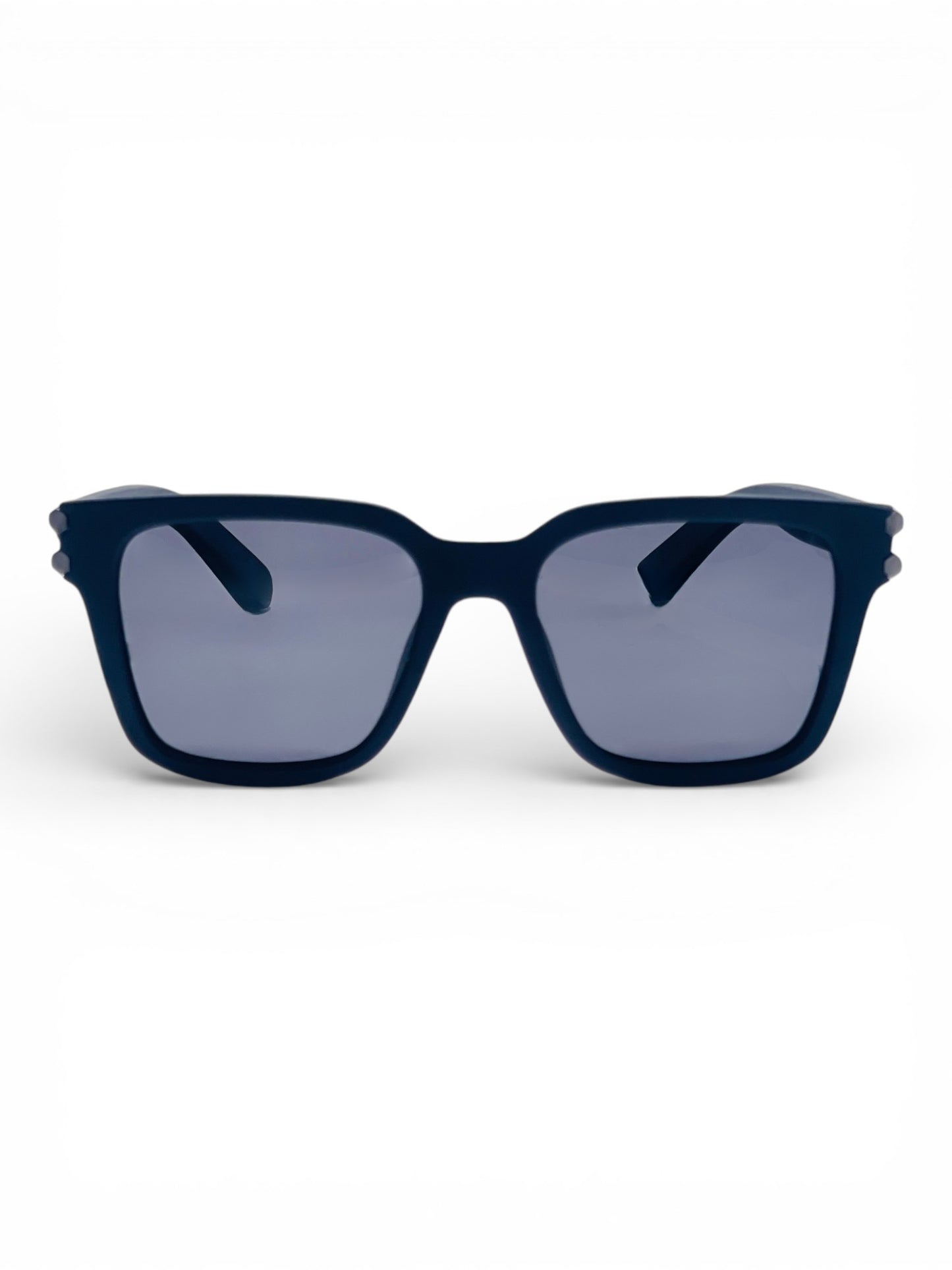 Verlin Wayfarer Sunglasses 82102 Matte Black - Front View