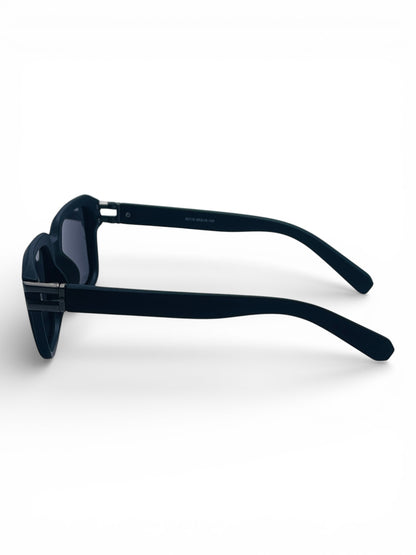 Verlin Wayfarer Sunglasses 82110 Matte Black - Angled View