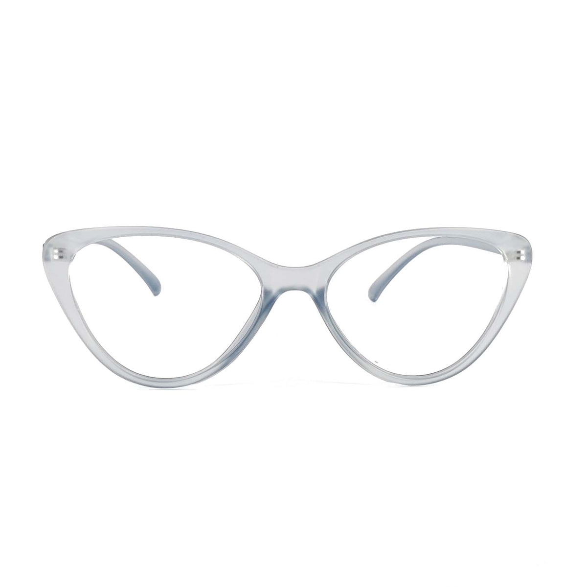 Verlin 3207 Cat-Eye Eyeglass Frame – TP White, supplied product view 1