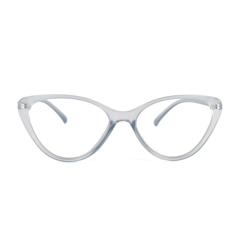 Verlin 3207 Cat-Eye Eyeglass Frame – TP White, supplied product view 1