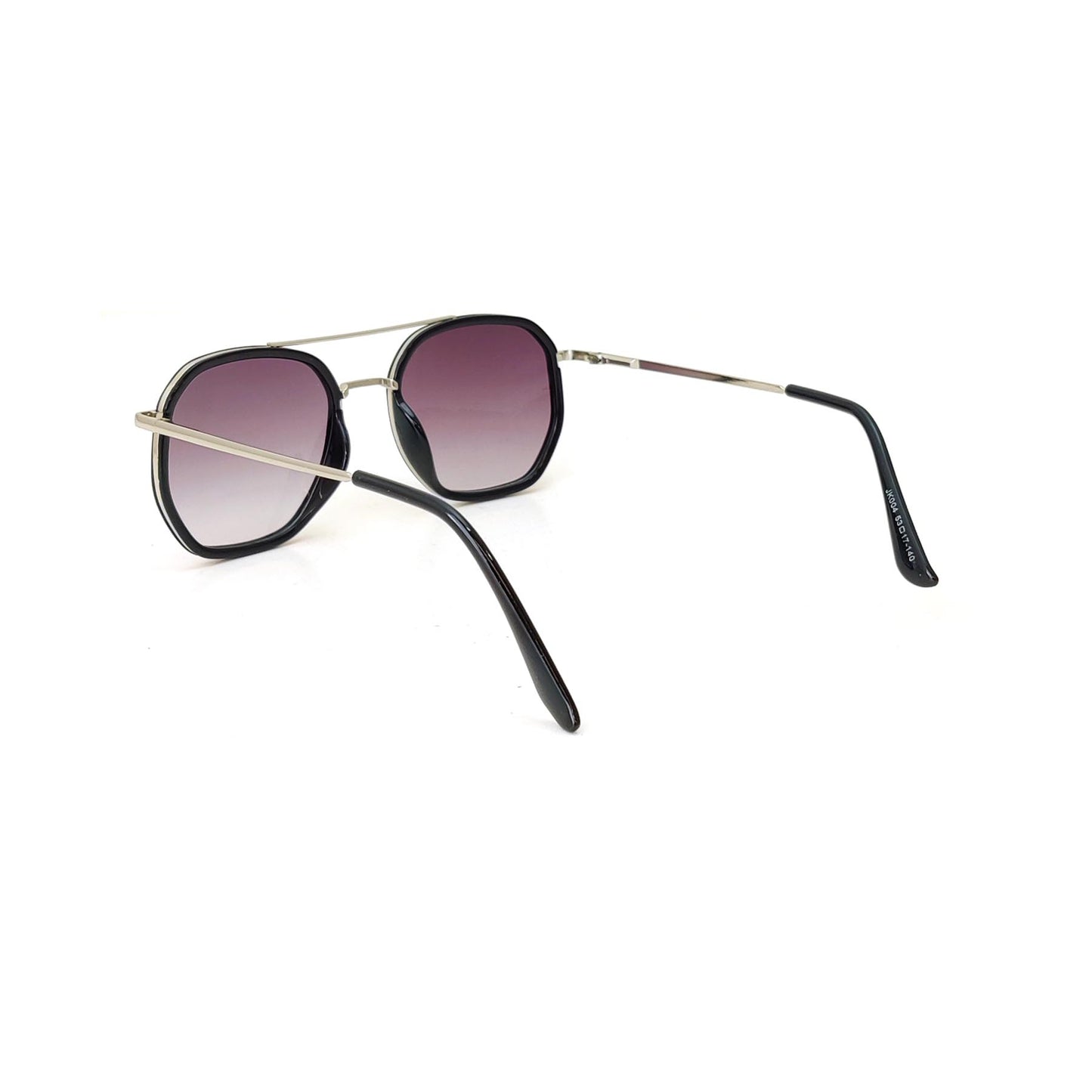 Classic Square Metal Frame Sunglasses - Silver Frame JO4