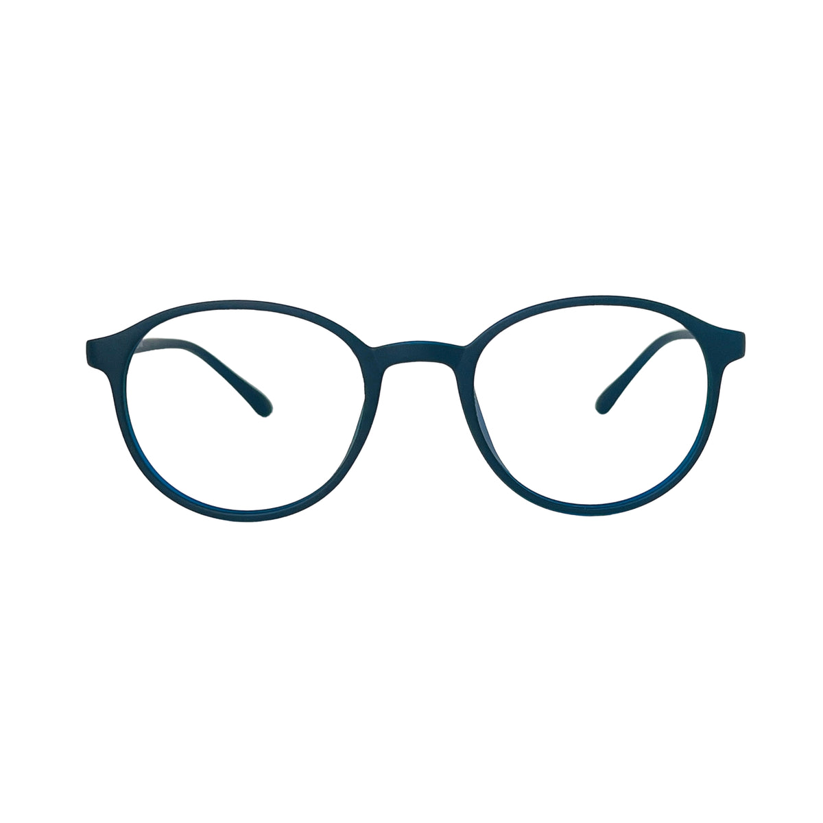 Verlin 3222 Rounded Eyeglass Frame – Blue Black, supplied product view 1