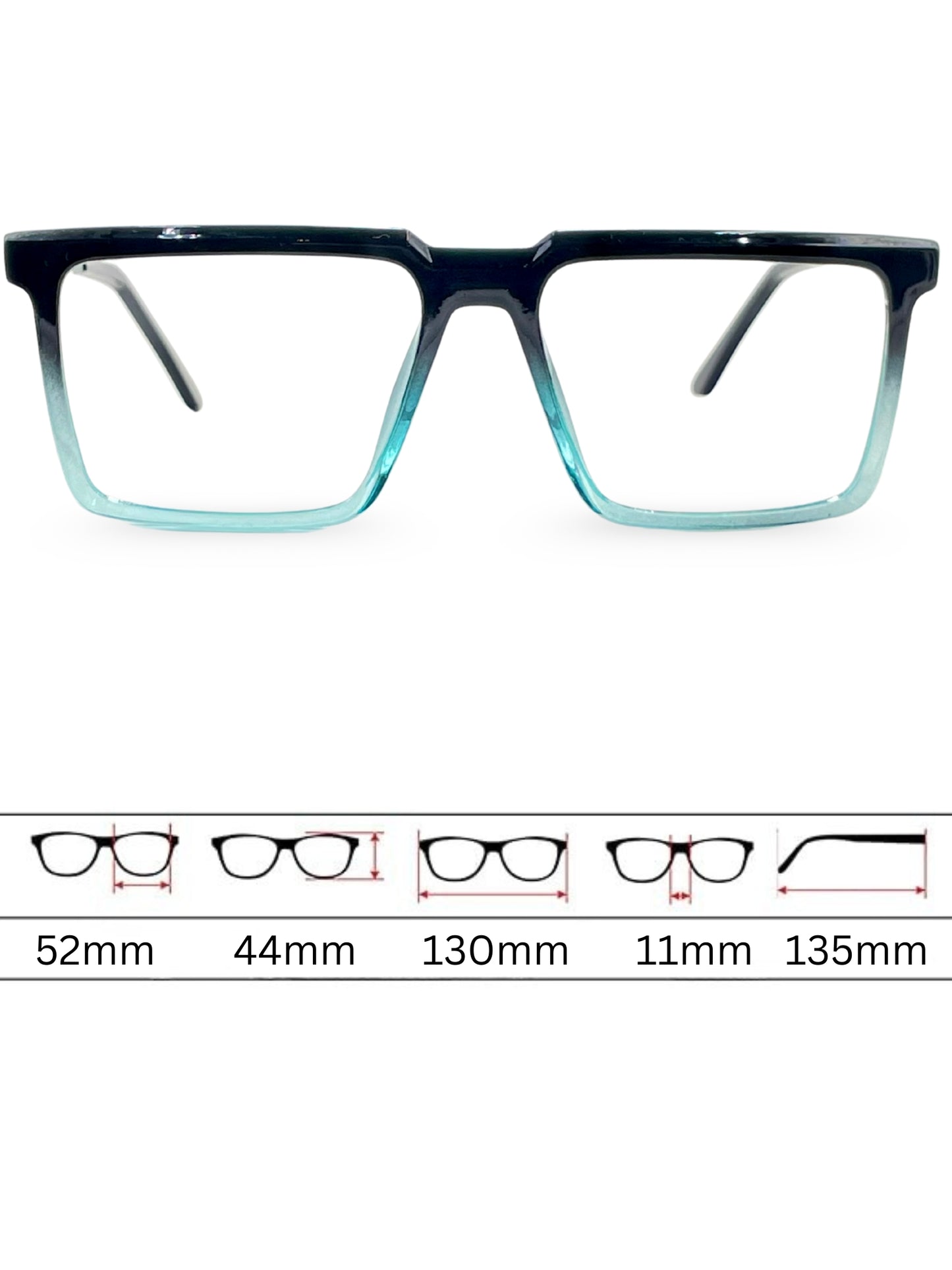 Eyewear 3066 - Gradient Blue