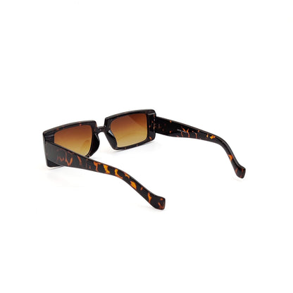56338 Retro Rectangular Sunglasses Tiger