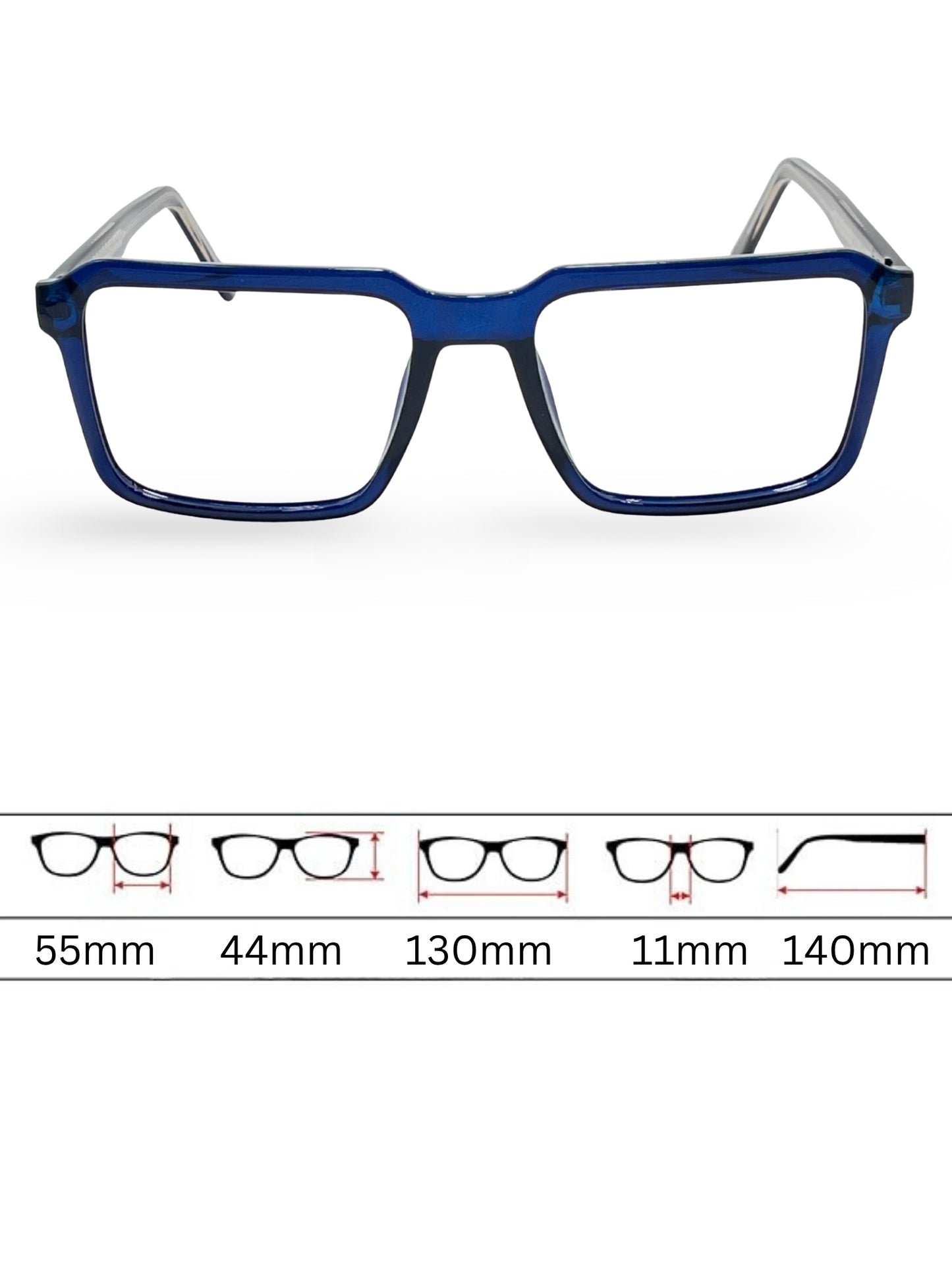Sunglasses 3059 - Navy Blue