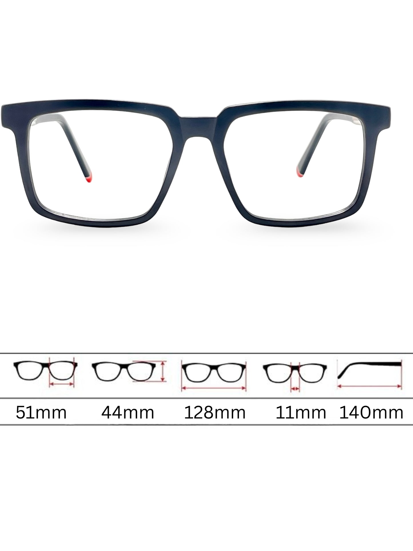 Sunglasses 3058 - Matte Black Golden