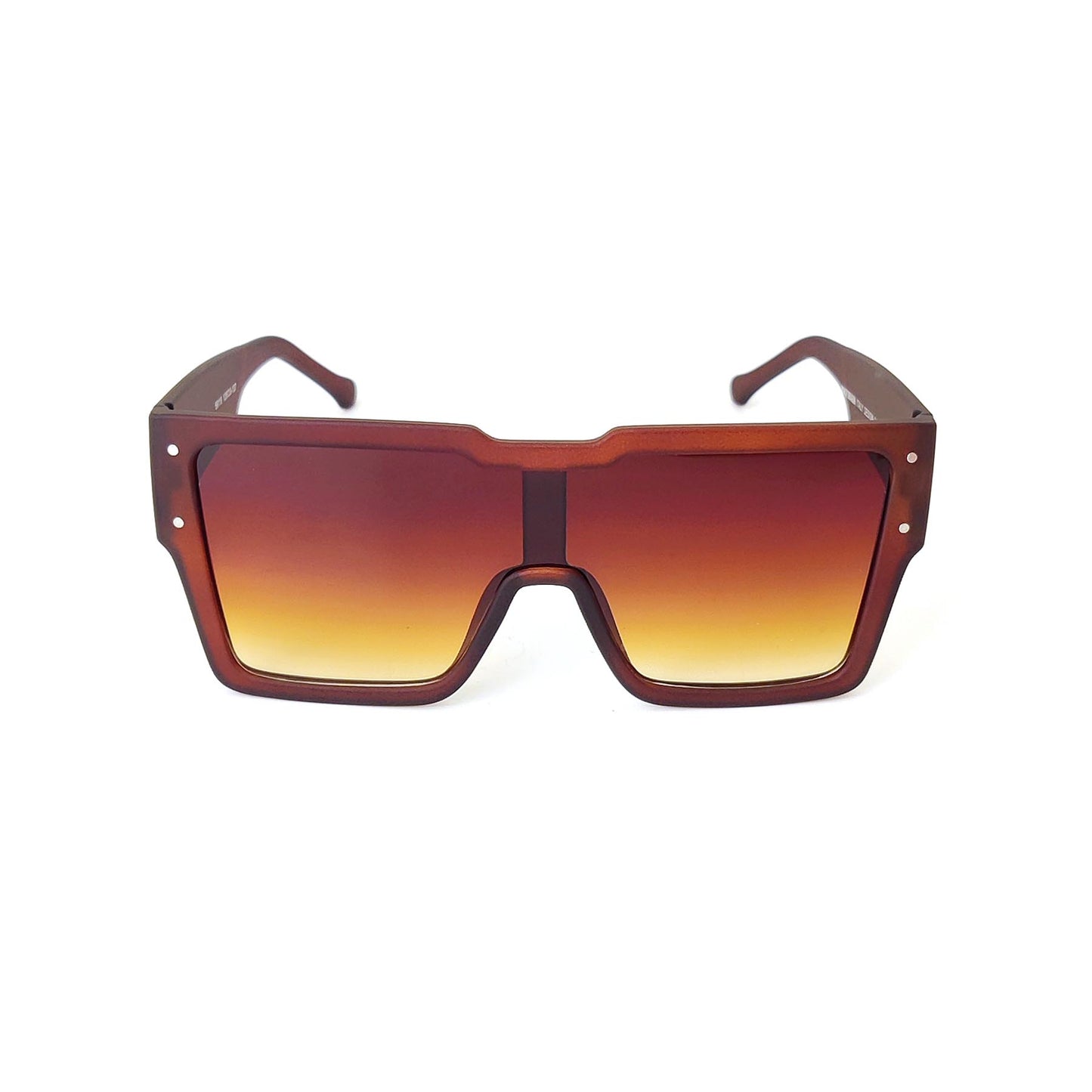PD59118 Oversized Square Sunglasses Brown