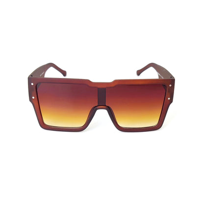 PD59118 Oversized Square Sunglasses Brown