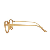 Verlin 3222 Rounded Eyeglass Frame – Orange, supplied product view 4