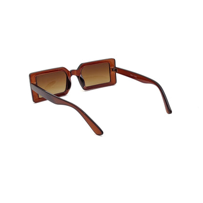 56331CW Rectangular Sunglasses Coffee Brown