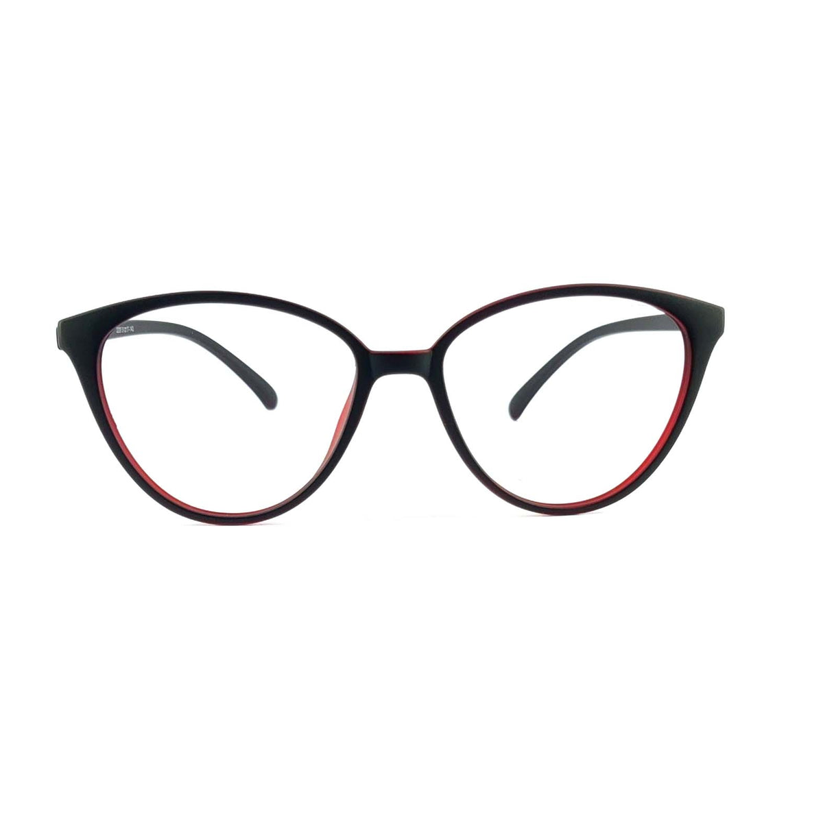 Verlin 3209 Cat-Eye Eyeglass Frame – Red, supplied product view 1
