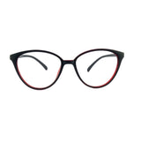 Verlin 3209 Cat-Eye Eyeglass Frame – Red, supplied product view 1