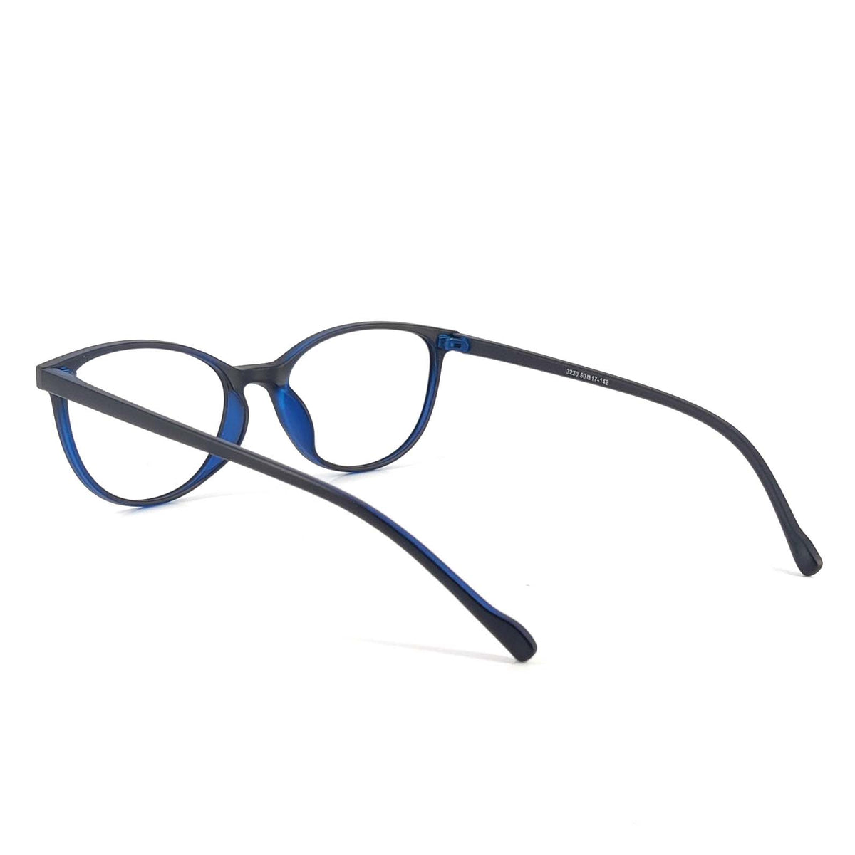 Verlin 3220 Cat-Eye Eyeglass Frame – Blue, supplied product view 3