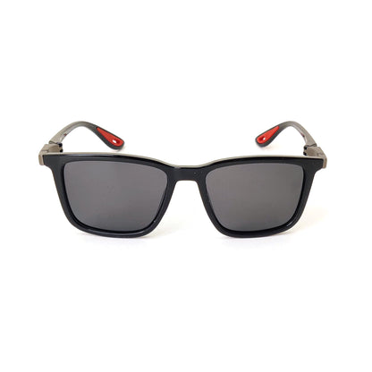 Square Polarized Sunglasses - matte black MB87767