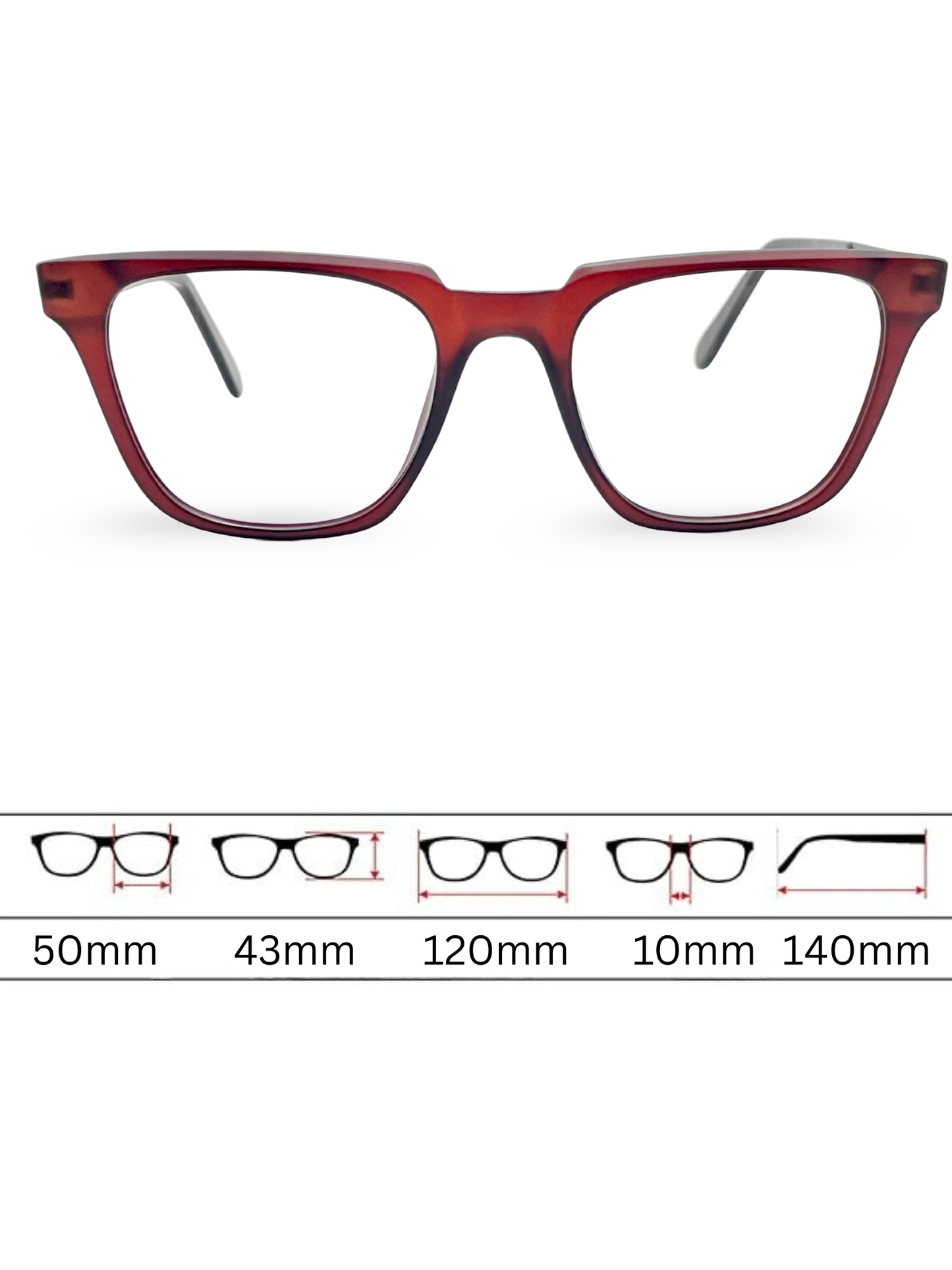 Eyewear 3063 - Red