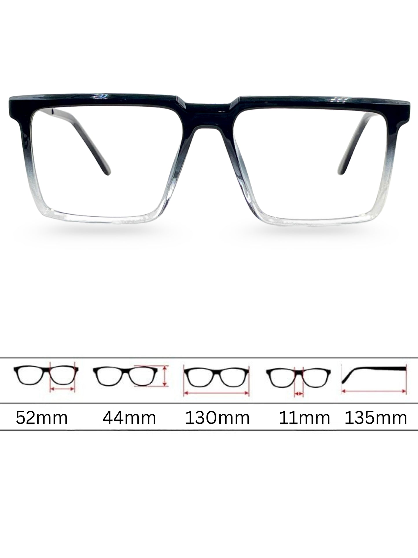 Eyewear 3066 - Gradient Black