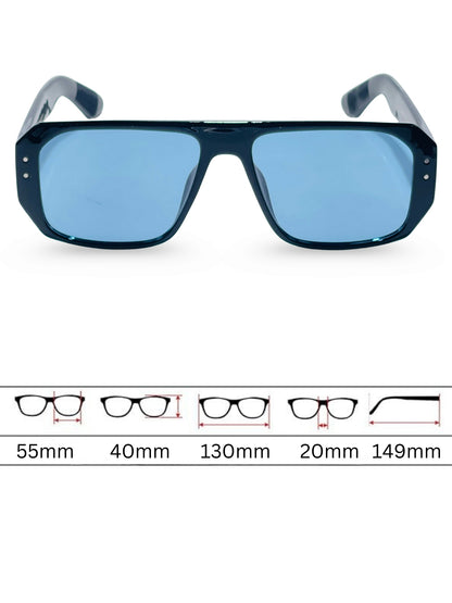Sunglasses 8804 - Blue Black