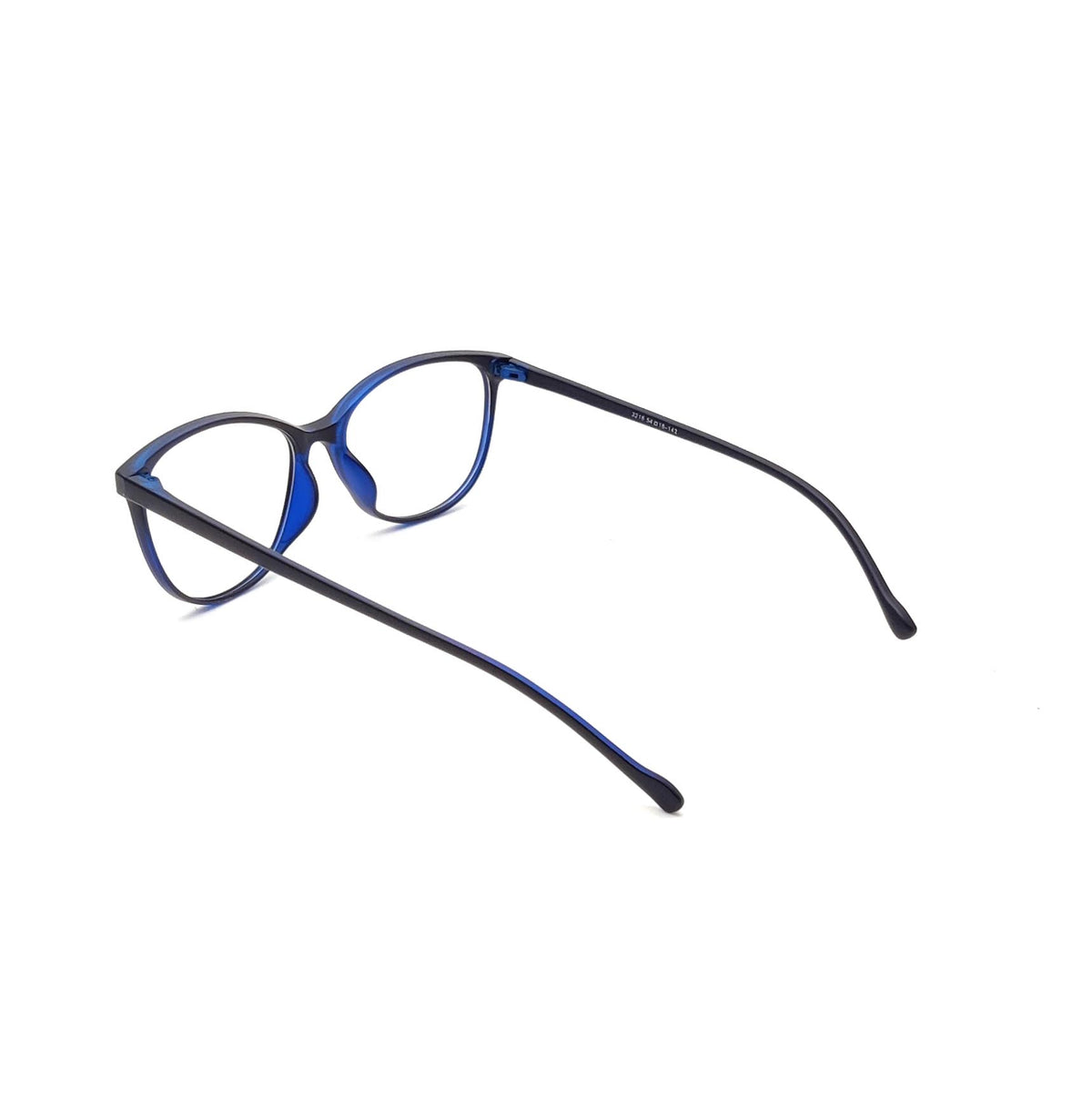 Verlin 3216 Cat-Eye Eyeglass Frame – Blue, supplied product view 3