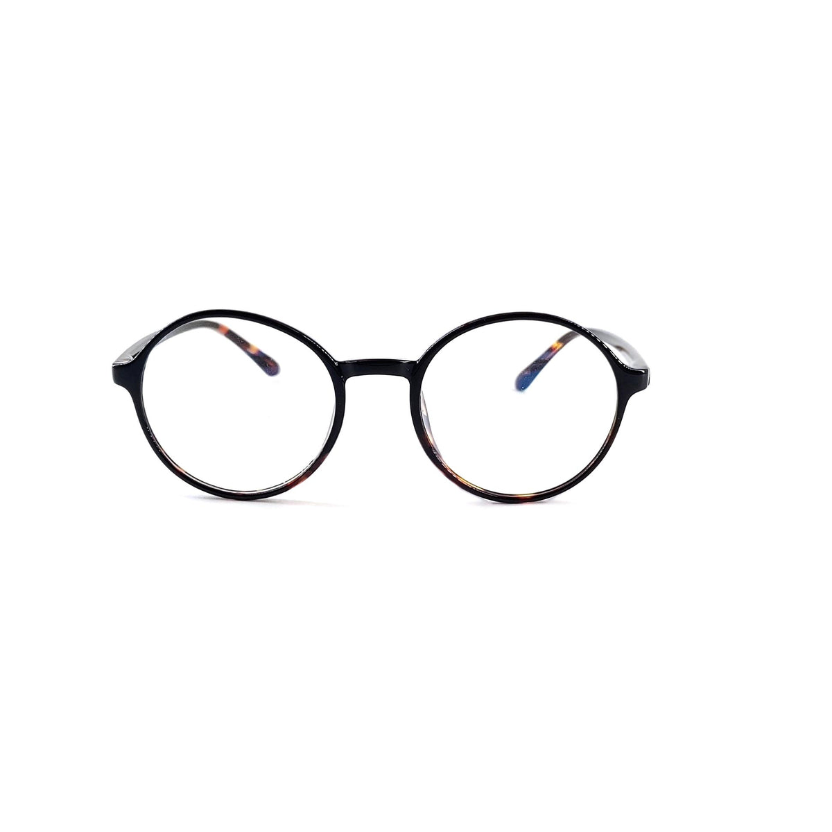 Verlin 3224 Round Eyeglass Frame – Tiger, supplied product view 1