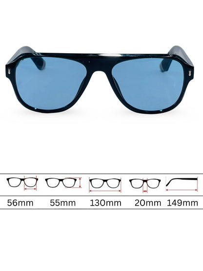 Sunglasses 8801 - Blue Black
