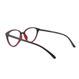 Verlin 3209 Cat-Eye Eyeglass Frame – Red, supplied product view 3