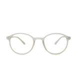 Verlin 3222 Rounded Eyeglass Frame – Crystal White, supplied product view 1