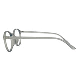 Verlin 3222 Rounded Eyeglass Frame – Dark Gray, supplied product view 4