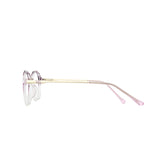 Verlin 62236 Geometric Eyeglass Frame – Gradient Pink, supplied product view 4