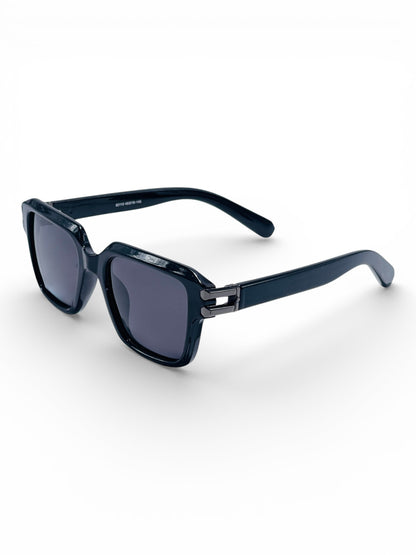Verlin Wayfarer Sunglasses 82110 Black - Side View