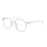 Verlin 3222 Rounded Eyeglass Frame – TP White, supplied product view 2