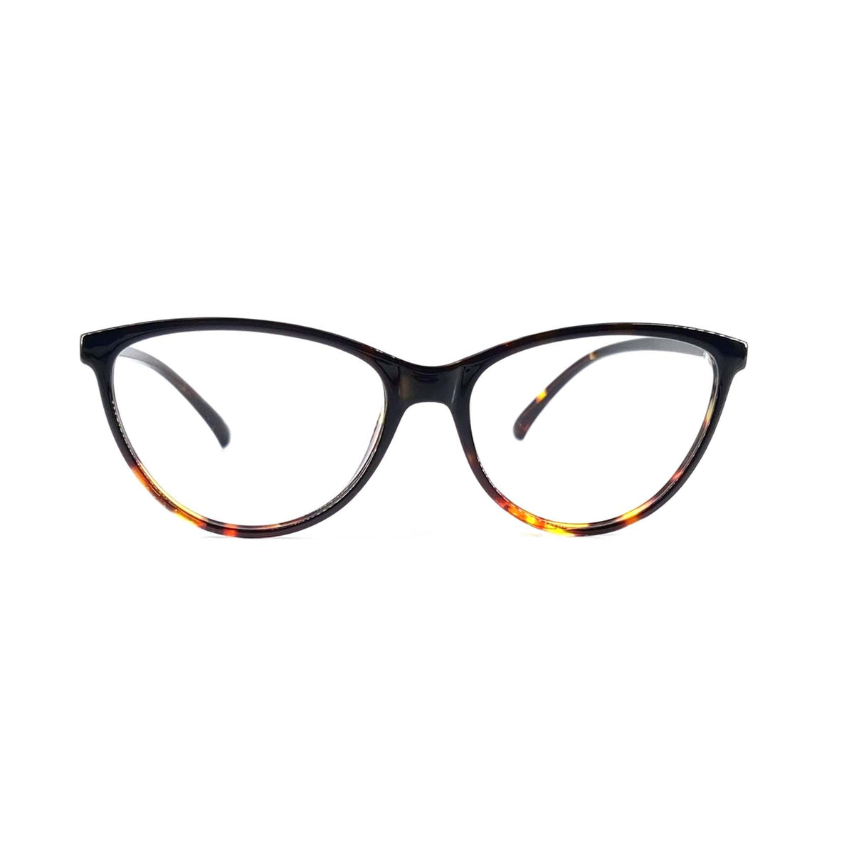 Verlin 3210 Cat-Eye Eyeglass Frame – Tiger, supplied product view 1