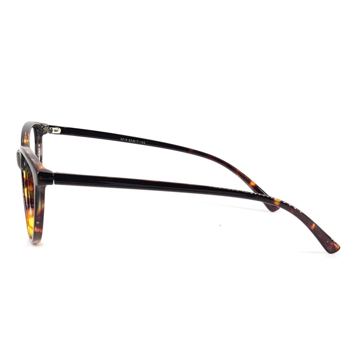 Verlin 3210 Cat-Eye Eyeglass Frame – Tiger, supplied product view 4