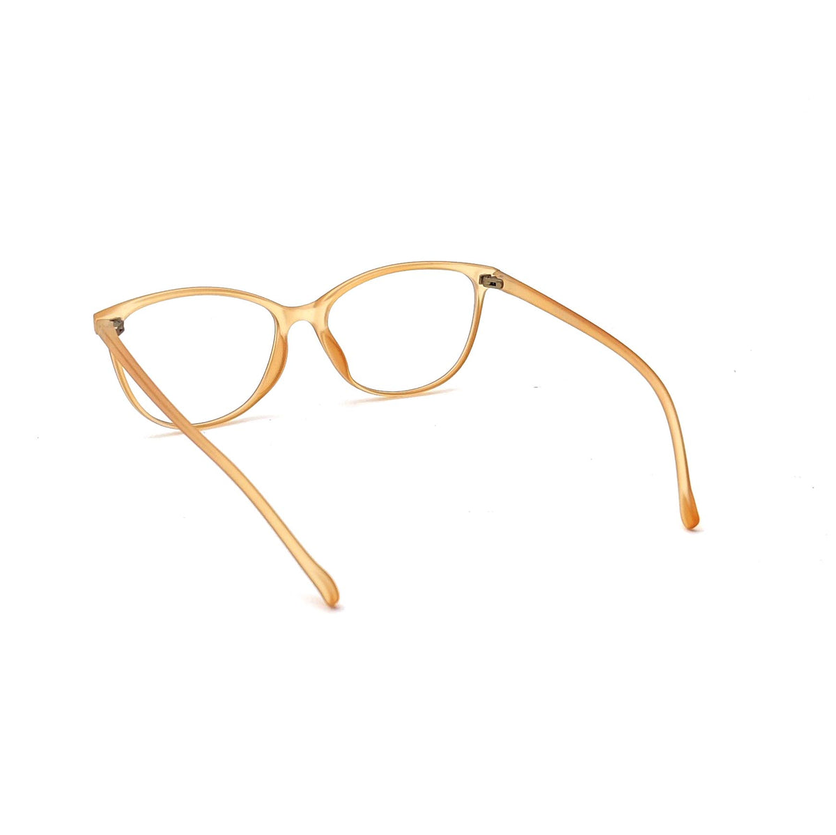 Verlin 3216 Cat-Eye Eyeglass Frame – Orange, supplied product view 3
