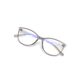 Verlin 3216 Cat-Eye Eyeglass Frame – Gray, supplied product view 4