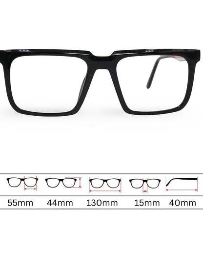 Sunglasses 3052 - Black Red