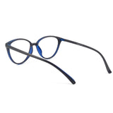 Verlin 3209 Cat-Eye Eyeglass Frame – Blue, supplied product view 3