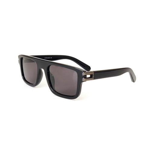 Square Polarized Sunglasses 82105 - Black