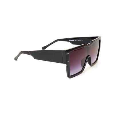 PD59118 Oversized Square Sunglasses Gloss Black
