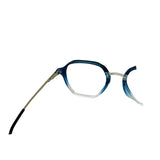 Verlin 62236 Geometric Eyeglass Frame – Dark Blue, supplied product view 3
