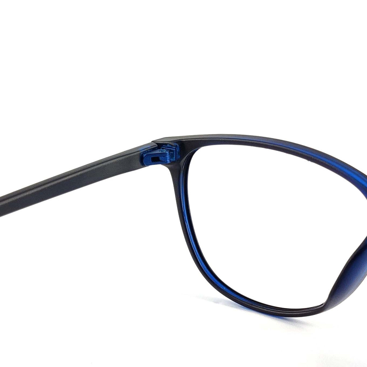 Verlin 3218 Cat-Eye Eyeglass Frame – Blue, supplied product view 3