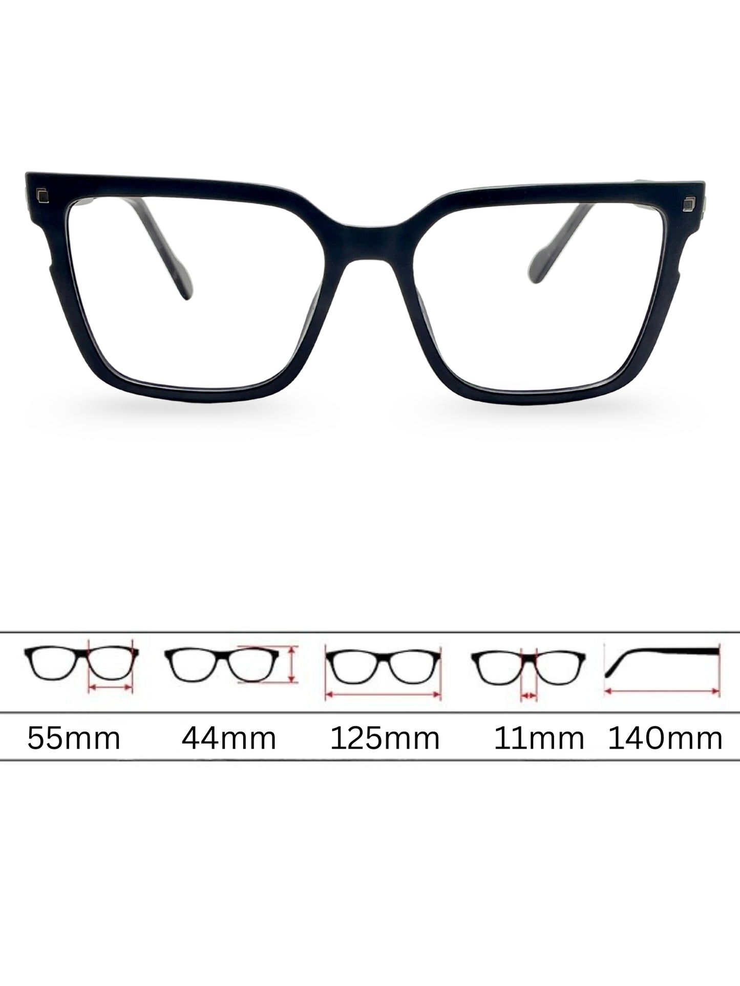 Eyewear 3061 - Matte Black