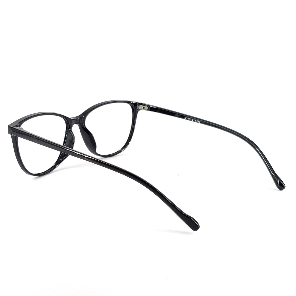 Verlin 3218 Cat-Eye Eyeglass Frame – Black, supplied product view 3