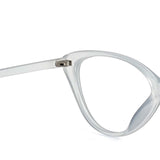 Verlin 3207 Cat-Eye Eyeglass Frame – TP White, supplied product view 3